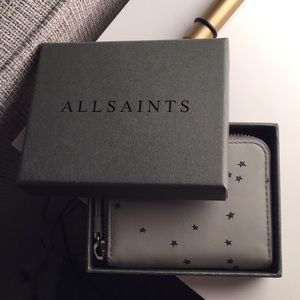 All Saints Wallet | Light Grey